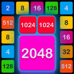 2048 Merge – Numbers Puzzle Apk Mod 1.9.6 Unlimited Money
