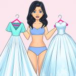 Sticker Doll DIY Dressup Diary Apk Mod 0.0.27 Unlimited Money