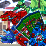Transform Dino Robot dinosaur Apk Mod 1.34.22 Unlimited Money